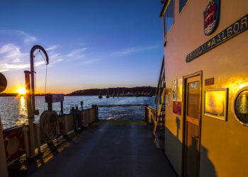 A new highway for Denmark will replace an existing ferry service to Egholm Island, although there are concerns over the project – image courtesy of © Laurentiuz| Dreamstime.com