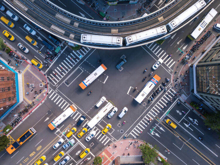 There is concern over the numbers of Taiwanese drivers failing to yield to pedestrians at intersections – image courtesy of © Tampatra1| Dreamstime.com