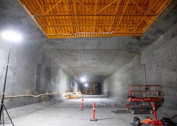 Each 217m-long tunnel element consists of nine 24m-long sections (image courtesy Femern A/S)