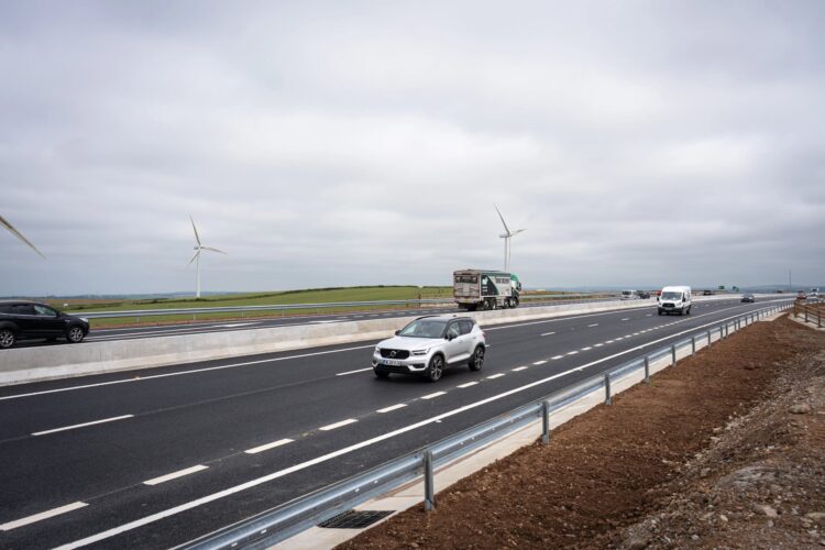 Costain has completed the major works for the A30 upgrade in Cornwall – image © courtesy of Costain