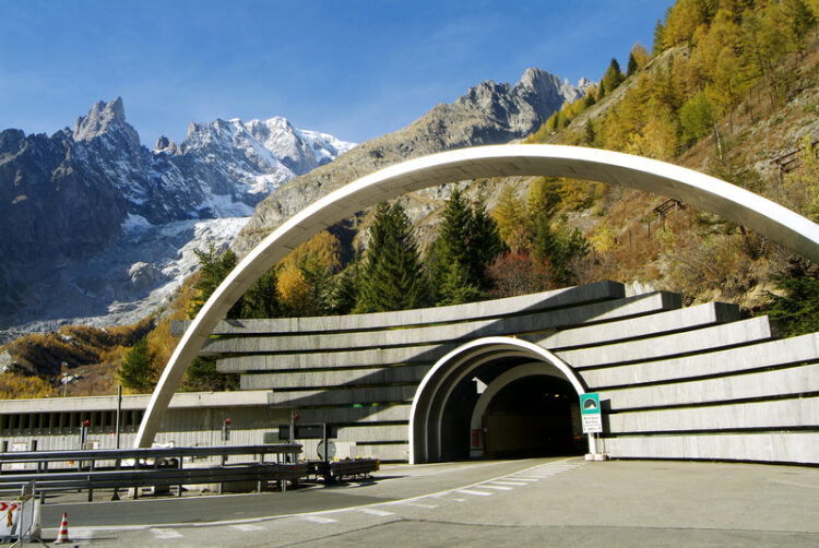 The important Mont Blanc Tunnel is close for improvement works – image courtesy of © Luca Chiartano| Dreamstime.com