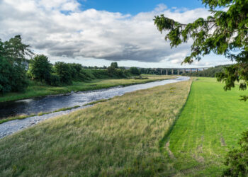 Running through scenic Scotland, the A9 route is gradually being upgraded to dual carriageway status – image courtesy of © Philip Bird| Dreamstime.com