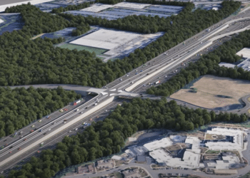 Dragados USA and Acciona Construction USA will be responsible for the design and construction, while Acciona Concesiones and ACS Infrastructure Development will be in charge of maintenance (image courtesy ACS/SR 400 Peach Partners)