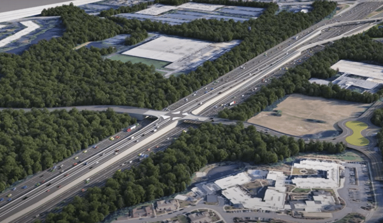 Dragados USA and Acciona Construction USA will be responsible for the design and construction, while Acciona Concesiones and ACS Infrastructure Development will be in charge of maintenance (image courtesy ACS/SR 400 Peach Partners)