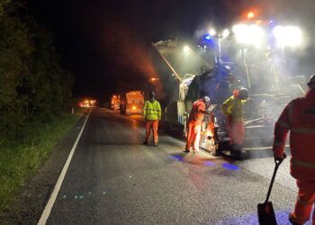 The latest trials are on the A2 near the city of Canterbury and A34 near the down of Newbury in England