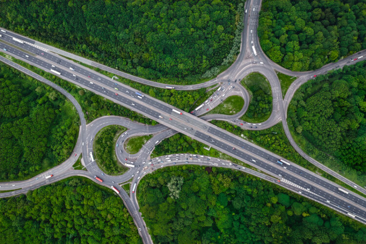 European motorway infrastructure operators propose to foster green projects, including the transformation of the infrastructure to host electric car, buses and trucks (image © Clare Jackson/Dreamstime)