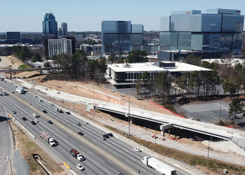 A major highway project for Atlanta, Geogia is close to completion – image courtesy of GDOT