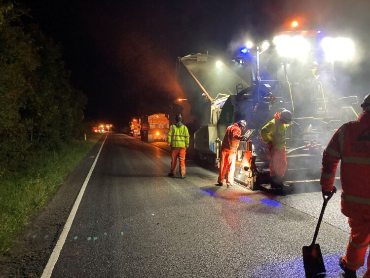 The latest trials are on the A2 near the city of Canterbury and A34 near the down of Newbury in England
