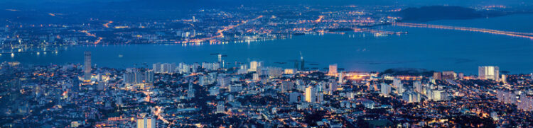 Penang in Malaysia will benefit from the construction of a new elevated highways – image courtesy of © Jpldesigns| Dreamstime.com