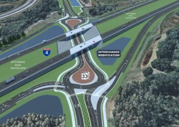 Webuild’s subsidiary Lane Construction will carry out a new road project in Florida - image courtesy of FDOT