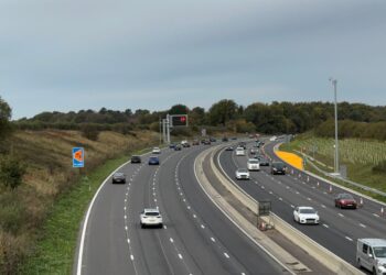 Additional lanes on the UK’s M6 motorway will help cut congestion – image © courtesy of Costain