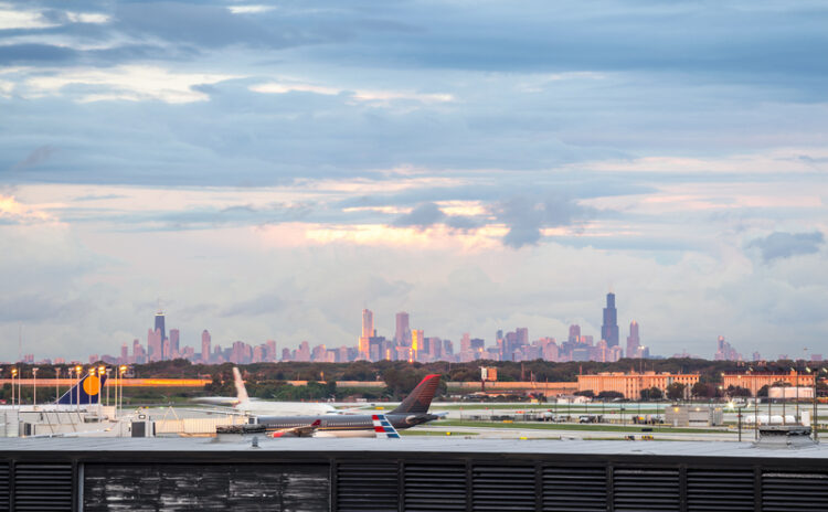 A new tolled highway will improve access for O’Hare International Airport in Illinois – image courtesy of © Jacek Sopotnicki| Dreamstime.com