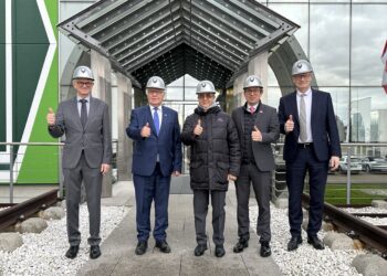 The Indian ambassador to Germany visited Herrenknecht’s facility at Schwanau in Germany