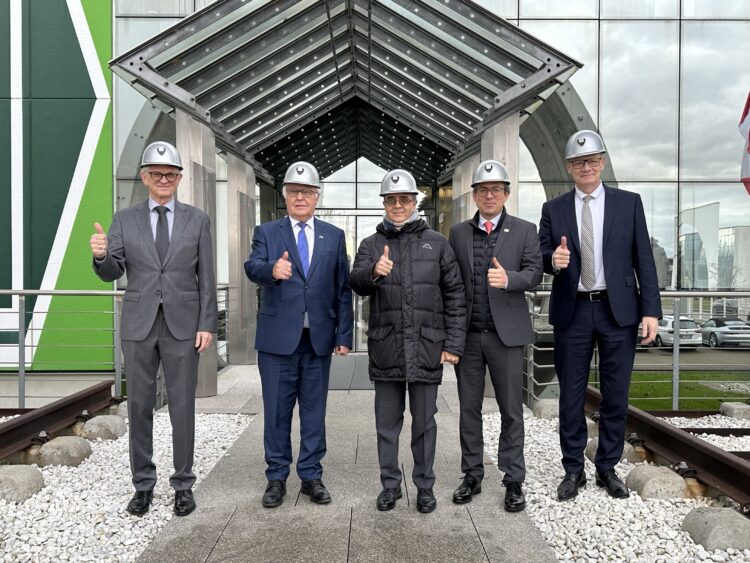 The Indian ambassador to Germany visited Herrenknecht’s facility at Schwanau in Germany