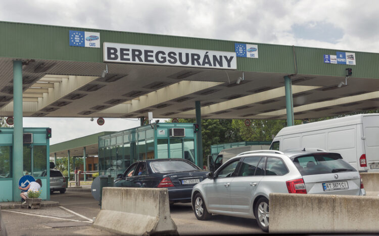 The Beregsurany crossing in better times before the current war (image © Sergiy Palamarchuk/Dreamstime)