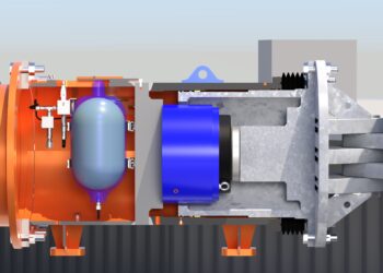 The Tubeshor ATC contains a 450-tonne hydraulic cylinder coupled to a bladder accumulator which is pressurised to suit the individual prop design geo-load before dispatch