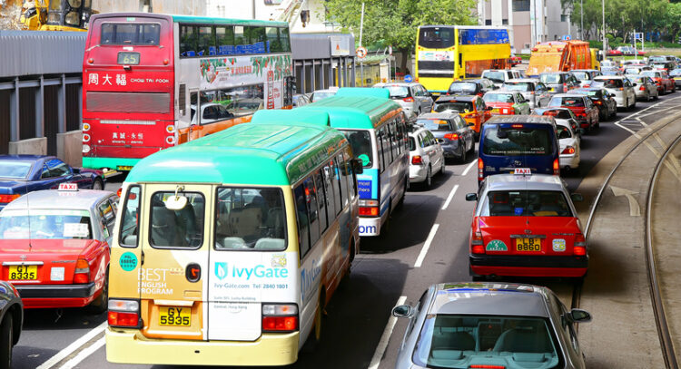 Hong Kong’s new highway works will lower chronic congestion – image courtesy of © Pindiyath100| Dreamstime.com