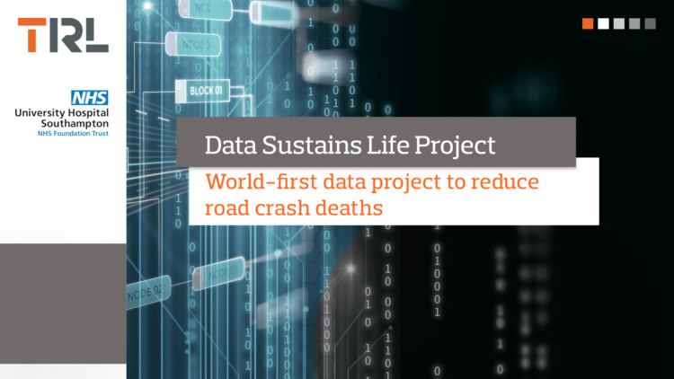 The goal is to use these new data to inform better policies and strategies to bring down the number of road fatalities and serious injuries