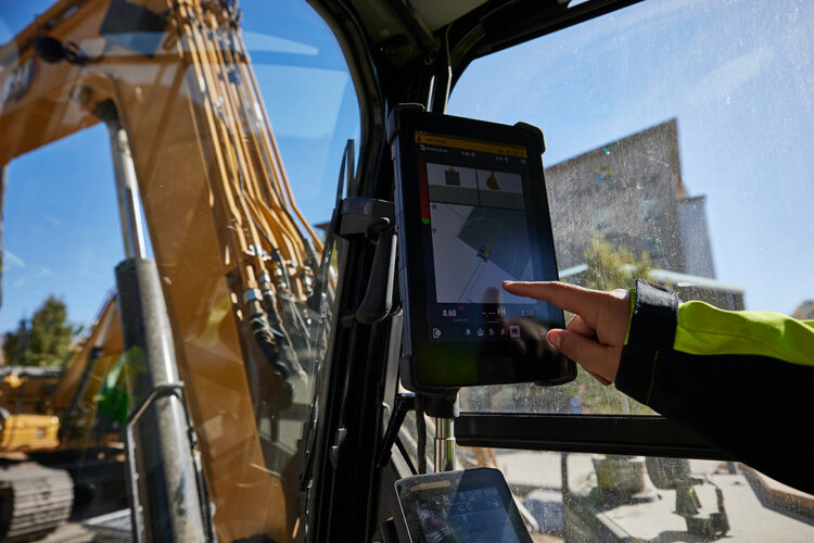 Precision working can be achieved using grade control systems from Caterpillar