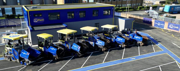 Huyton Asphalt in Liverpool in the UK is a long time customer for ABG asphalt pavers