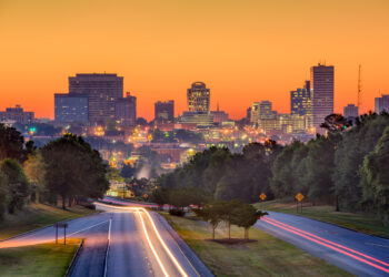 A $152 million interchange contract is being carried out on the I-77 in SC by Lane Construction, part of Webuild – image courtesy of © Sean Pavone| Dreamstime.com