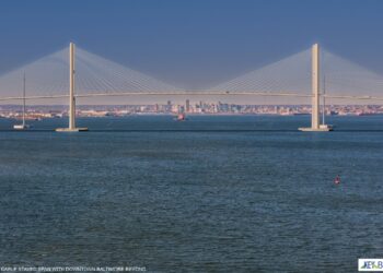 Construction work is commencing for the new Francis Scott Key Bridge replacement project
