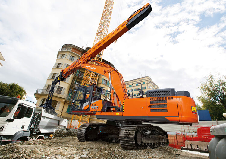 Hitachi is unveiling new excavators for special applications