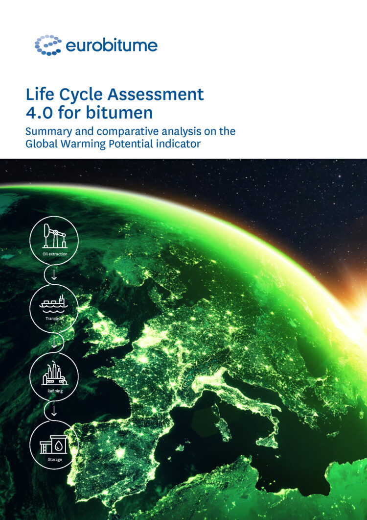 A new report from Eurobitume highlights the use of green materials for construction