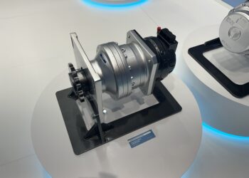 Bonfiglioli's paver electric drive