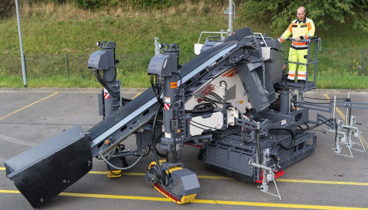 Wirtgen’s new SP 33 is said to offer versatility for slipforming operations