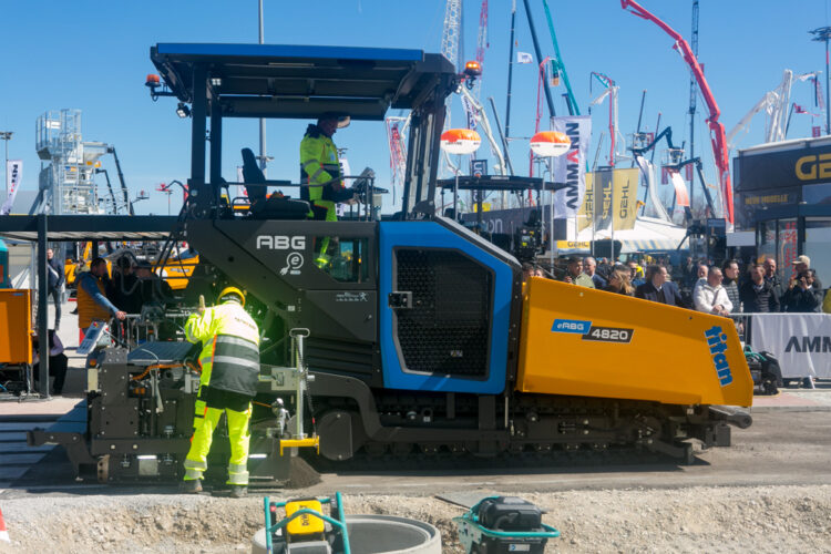 Ammann is offering a new range of asphalt pavers, with its electric machine being the star performer