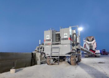 The new 5704-D MAX slipformer from Power Curbers features extra stability and versatility, suiting the needs of the European market