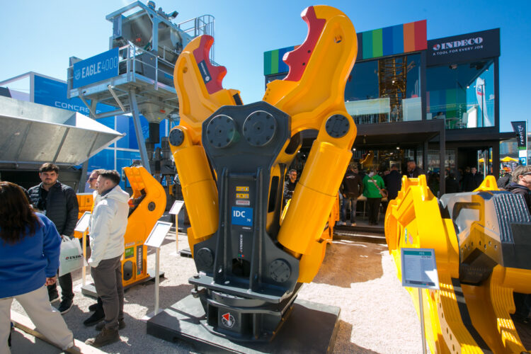 Indeco’s new heavy-weight demolition jaw, the IDC 70