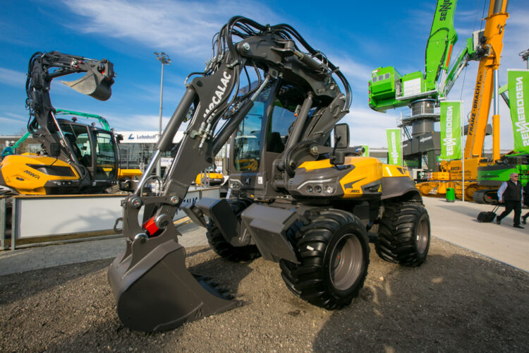The Mecalac 12MRX, one of three machines in its new-generation 12-Series