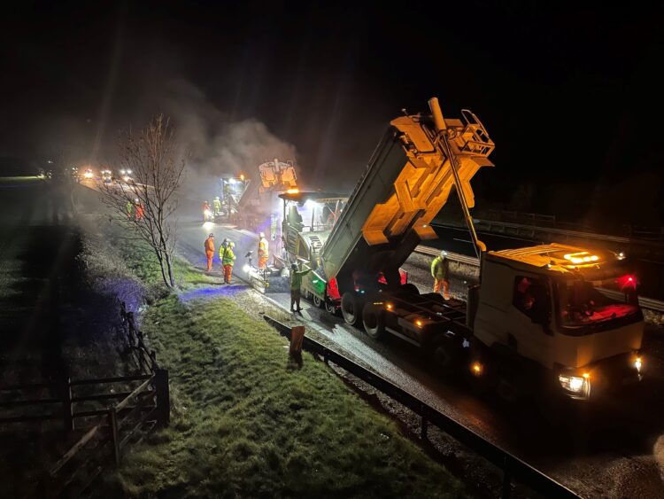 Heidelberg Materials UK will work on two road repair contracts in Wales
