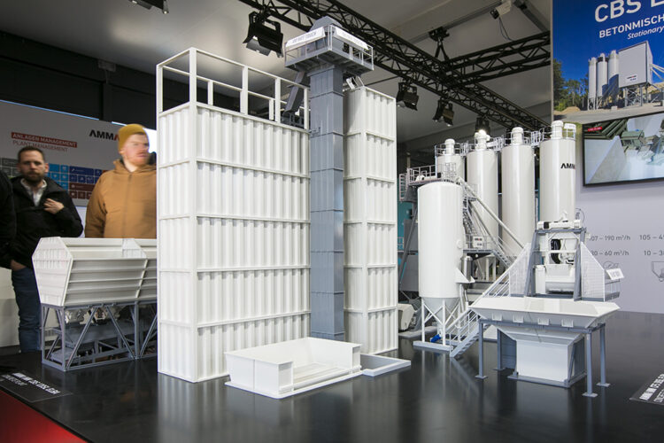 The new CBS Elba concrete plant offers productivity