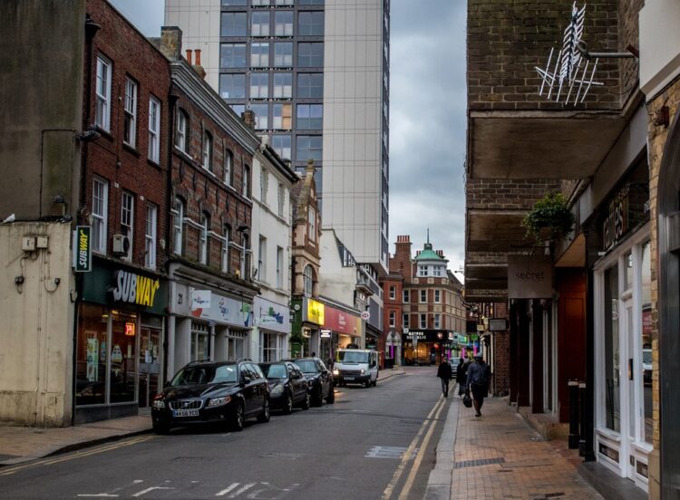 The contract includes the maintenance of Windsor & Maidenhead's 632km road network. Image of Maidenhead high street: © Dreamstime.com/Laurenlsquire