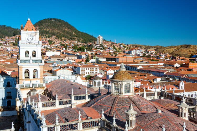 Road construction work will help boost economic development in Bolivia – image courtesy of © Jesse Kraft| Dreamstime.com