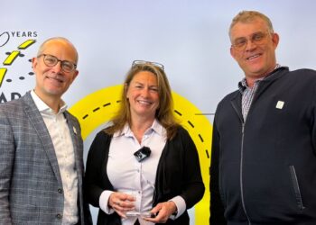 Siobhan McKelvey, director general of Eurobitume has been presented the EAPA Asphalt Advocate of the Year 2025 award