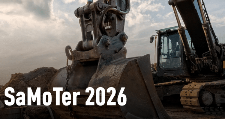 The triennial SaMoTer construction equipment exhibition, from May 6-9 next year, will feature six exhibitor halls as well as three outdoor show and demonstration areas (image courtesy SaMoTer)