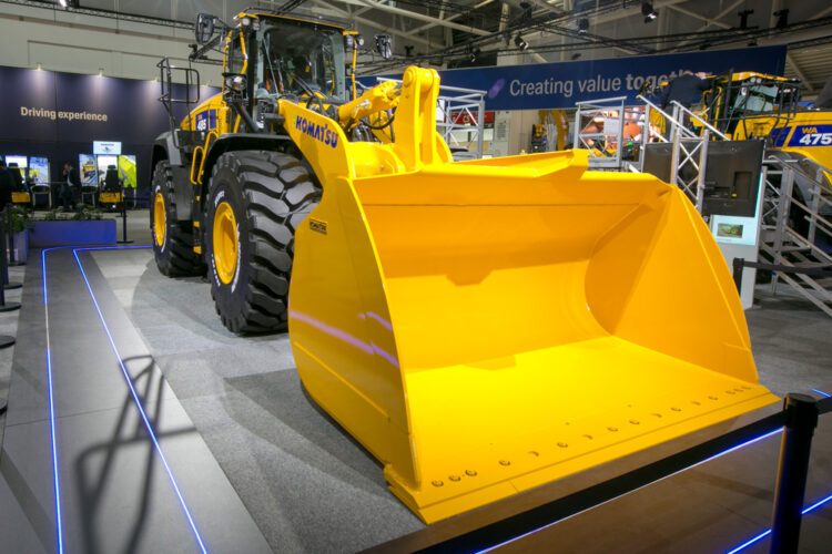 Komatsu's latest WA 485 wheeled loader offers high performance
