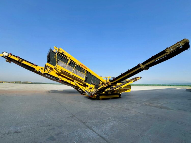 High capacity is claimed by Keestrack for its latest triple-deck classifier, the C7