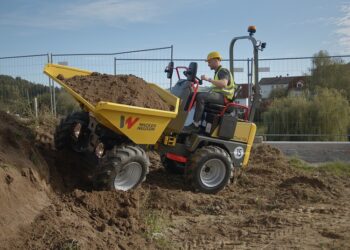 Wacker Neuson’s new DW15 dumper. Image: Wacker Neuson SE