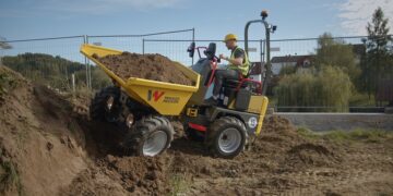 Wacker Neuson’s new DW15 dumper. Image: Wacker Neuson SE