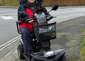 There is concern over the safety hazards faced by mobility scooter users in the UK