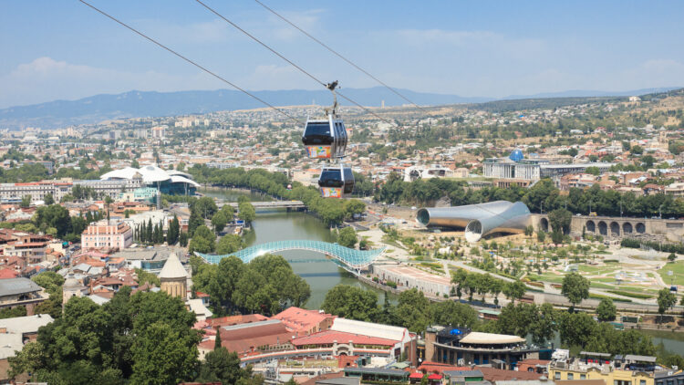 Tblisi, Georgia’s capital, will benefit from a new bypass – image courtesy of © Evgeny Dontsov| Dreamstime.com