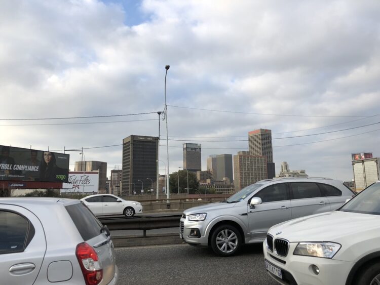 Infrastructure improvements will be made to Johannesburg in South Africa, with road works amongst the priorities – image © courtesy of Mike Woof