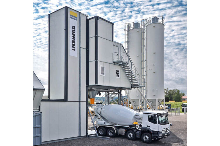 Liebherr’s latest concrete plant offers high output and versatility