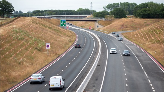M42: A new stretch of dual carriageway in the UK is now open and will cut journey times for drivers
