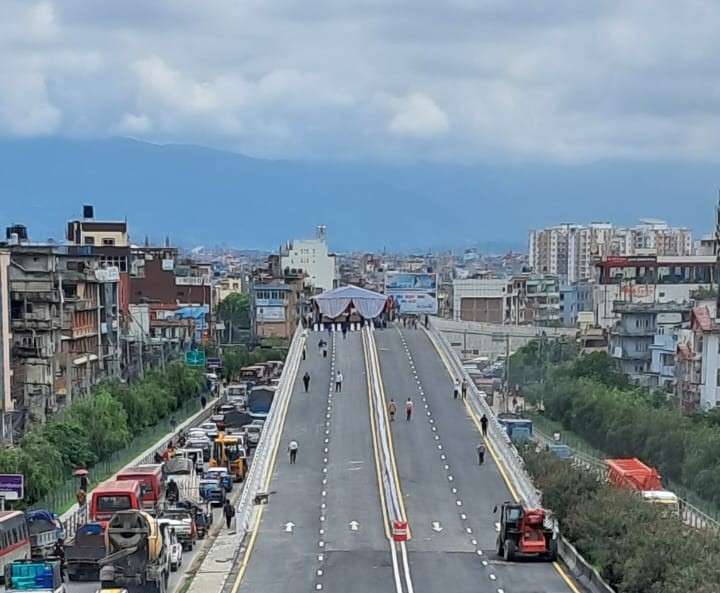 Nepal’s capital Kathmandu will benefit from improved traffic flow following the official opening of the Gwarko Flyover – image © courtesy of Ramkrishna Wagle